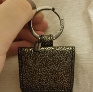 COACH photo keychain